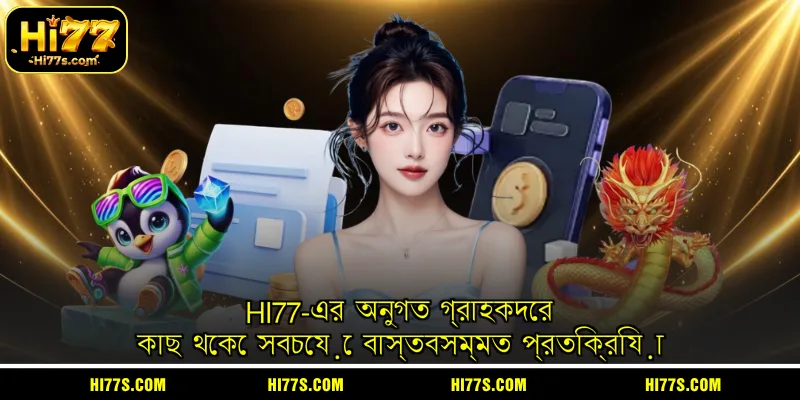 HI77-এর অনুগত গ্রাহকদের কাছ থেকে সবচেয়ে বাস্তবসম্মত প্রতিক্রিয়া