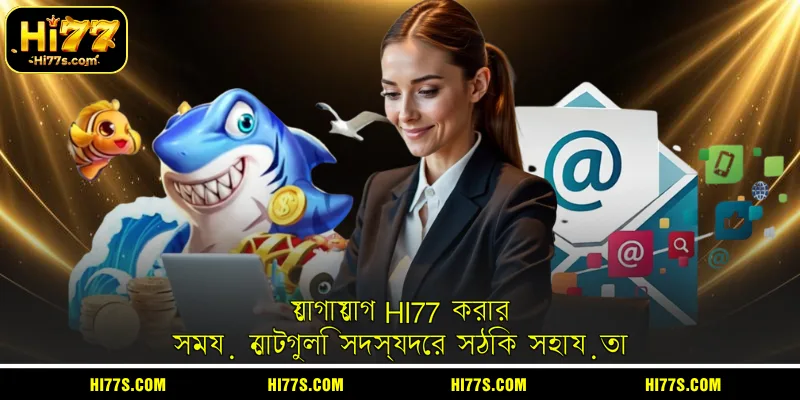 যোগাযোগ HI77 করার সময় নোটগুলি সদস্যদের সঠিক সহায়তা